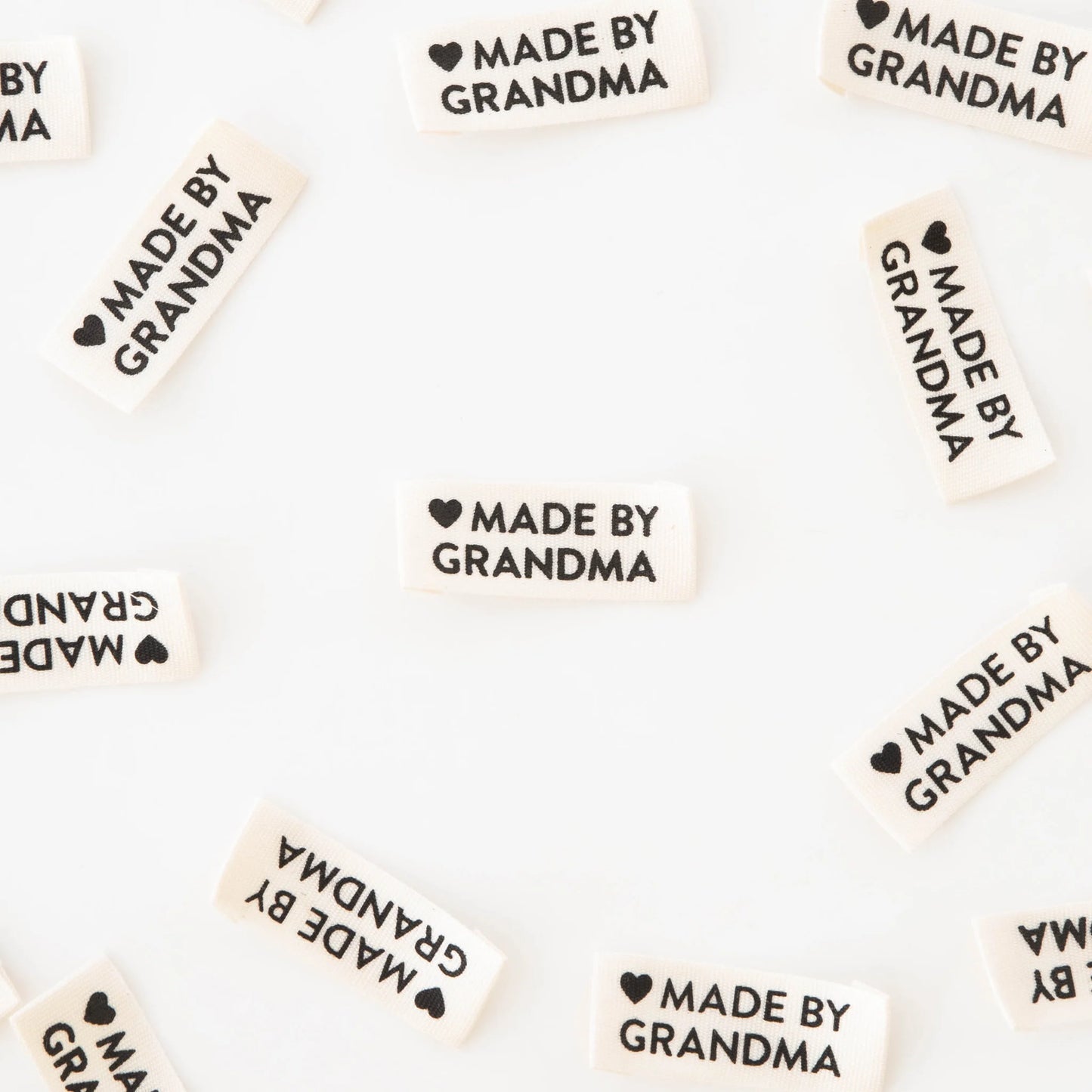 Organic Cotton Labels | Made by Grandma