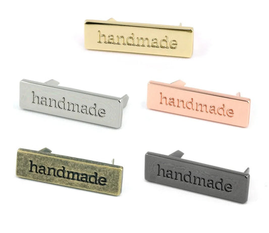 "handmade" Bag Label | Various Colours