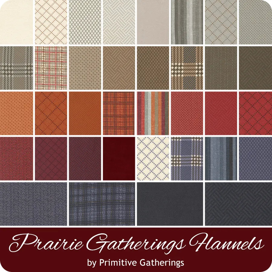 Prairie Gatherings Flannels | Charm Pack