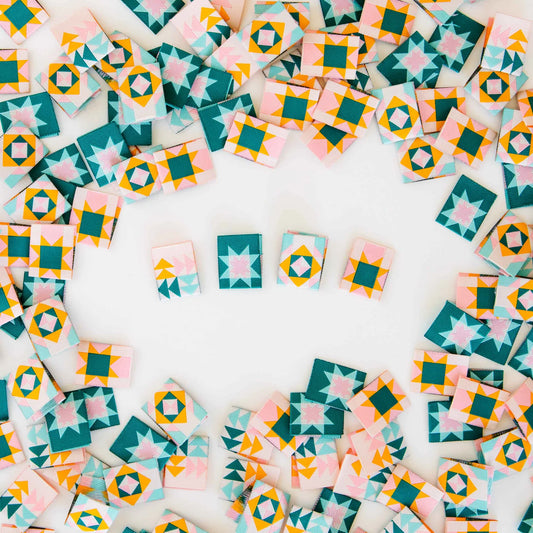 Organic Cotton Labels | Quilt Blocks