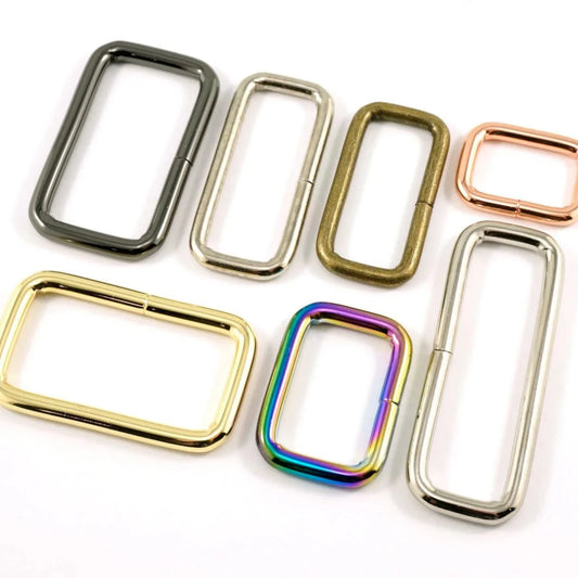 1½" Rectangular Rings | Various Colours