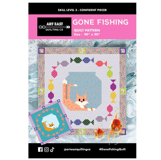 Art East Quilting | Gone Fishing