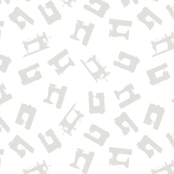 Sew Happy | White on White Sewing Machines
