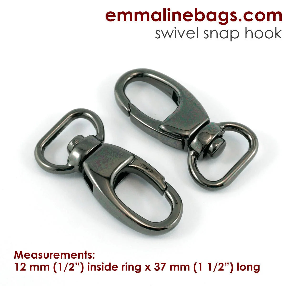 1½" Swivel Snap Hooks | Designer Profile in Iridescent Rainbow