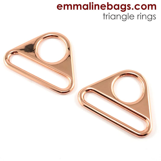 1½" Triangle Rings | Various Colours