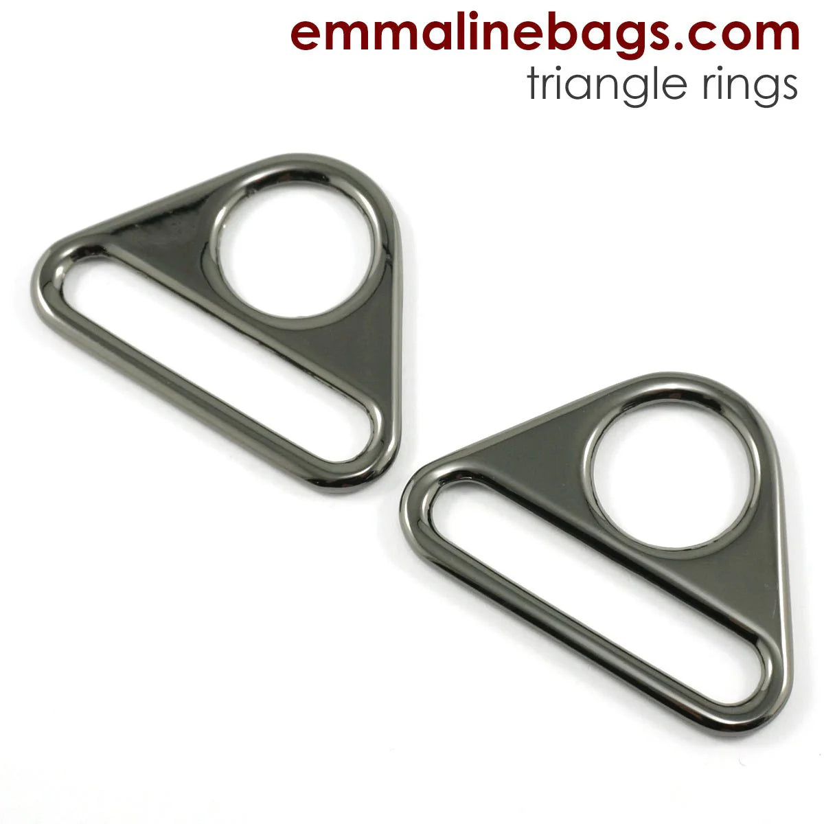 1½" Triangle Rings | Various Colours
