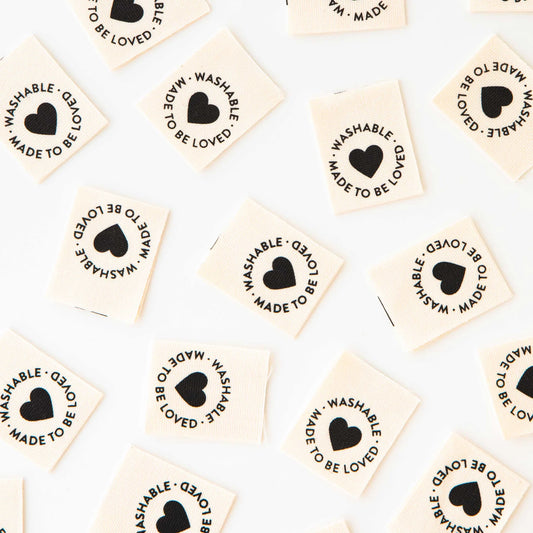 Organic Cotton Labels | Washable