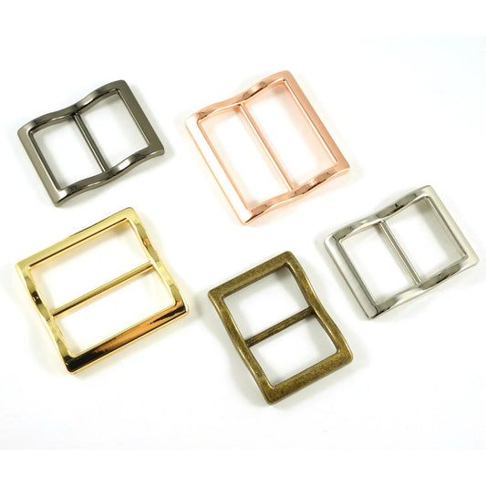 Wide Mouth 1½" Strap Sliders | Various Colours