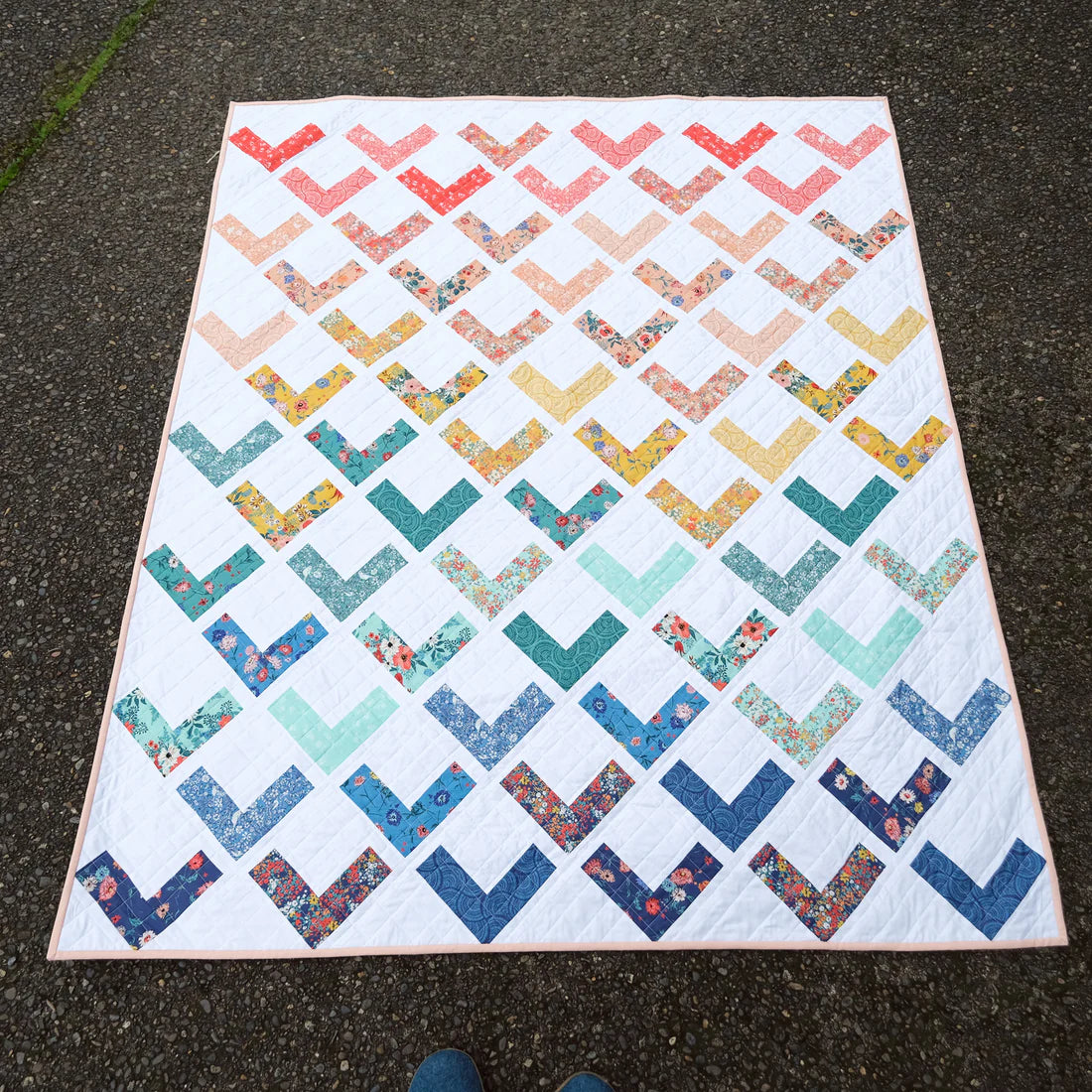 Kitchen Table Quilting - The Freya Quilt Pattern