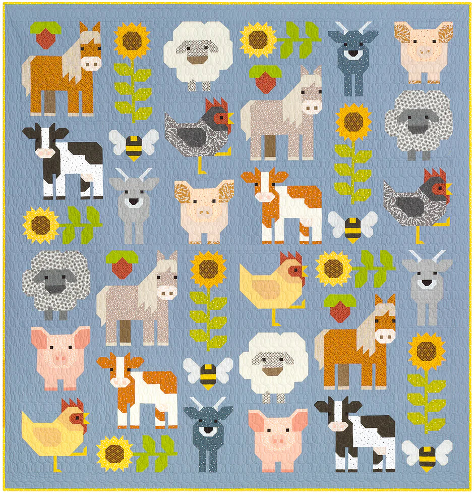 Elizabeth Hartman | Fab Farm Quilt Pattern