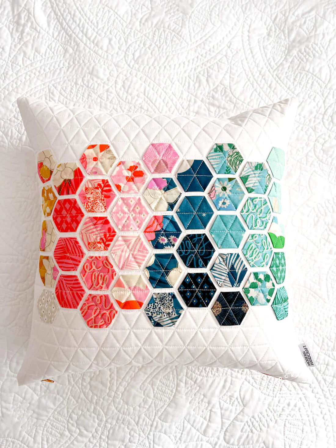 Modern Handcraft | Hexie Pillow Pattern