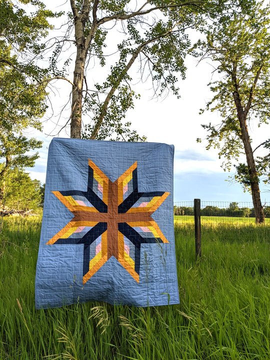 Plains and Pine - Cabin Star Quilt