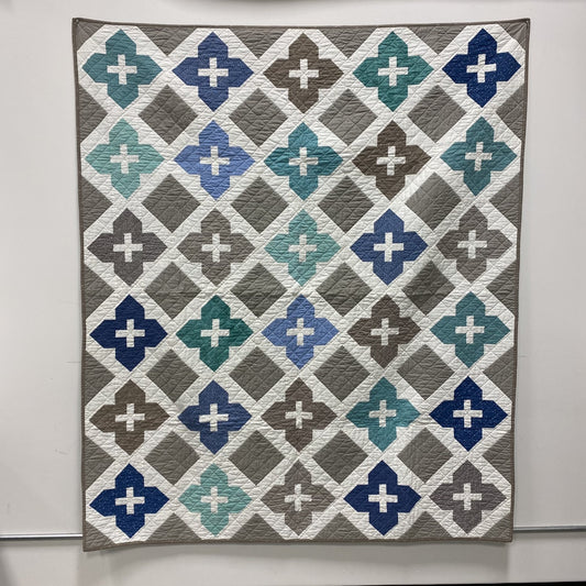 Handmade Quilt - Stained Glass Windows