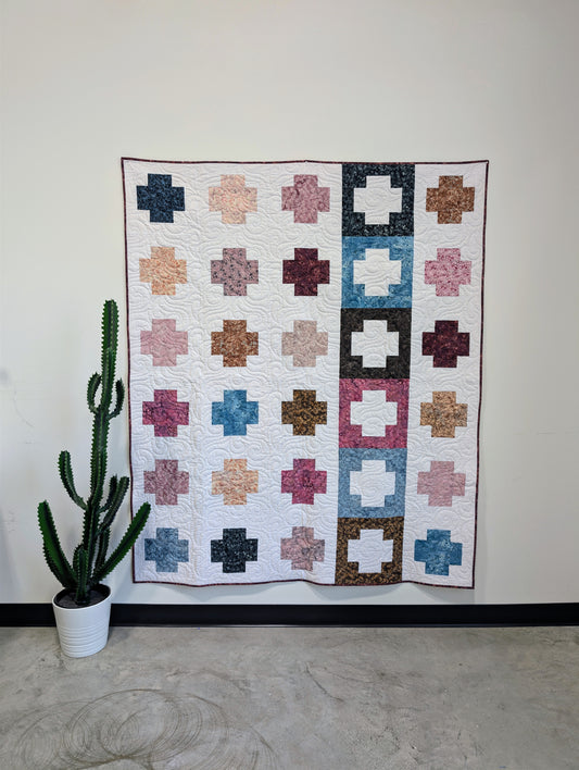 Chelsea Garden Crosses | Quilt Kit