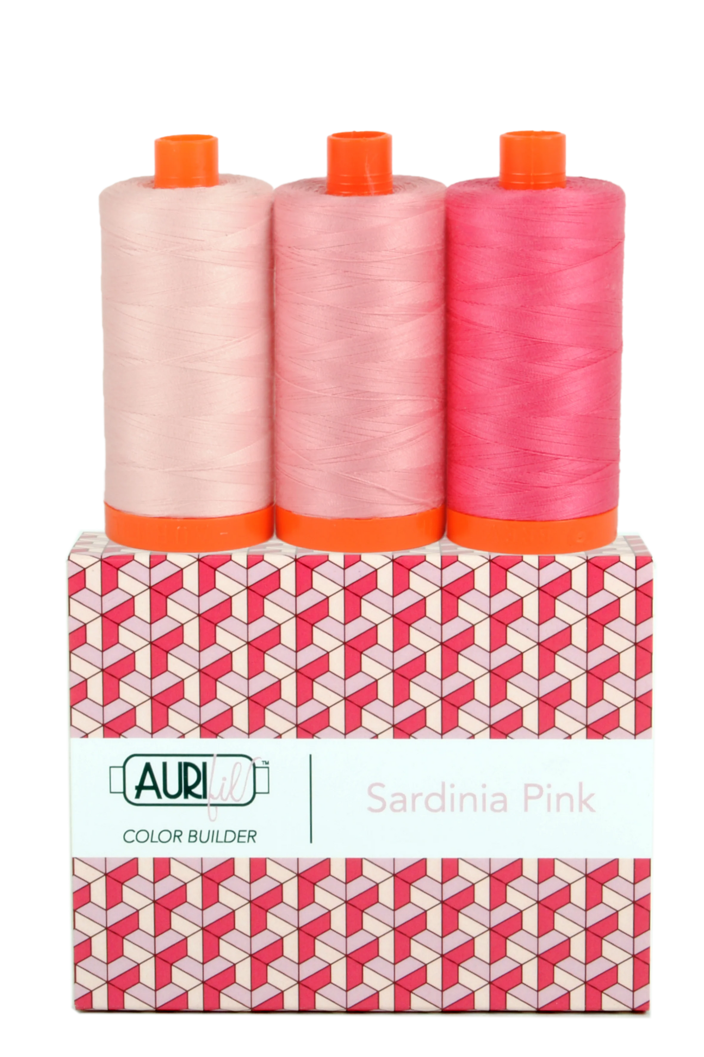 Aurifil | Sardinia Pink Colour Builder 3pc