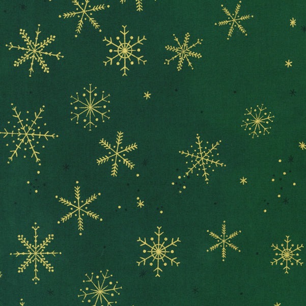 Ombre Flurries | Christmas Green