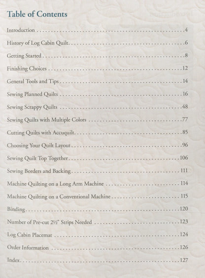 Eleanor Burns | Make a Quilt in a Day Log Cabin Pattern Book