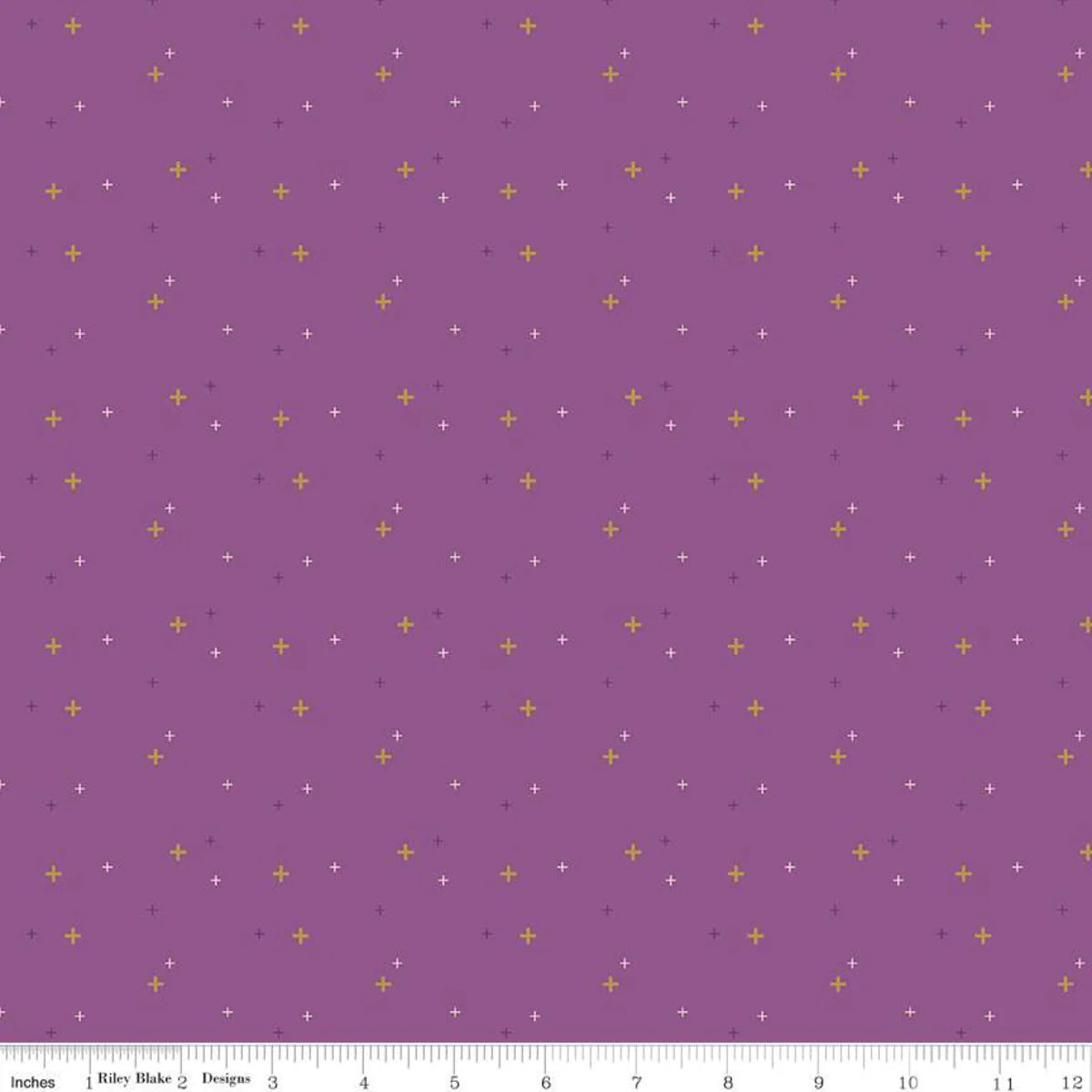 Purple | Curated Colours Fat Quarter Stack | 12 FQ