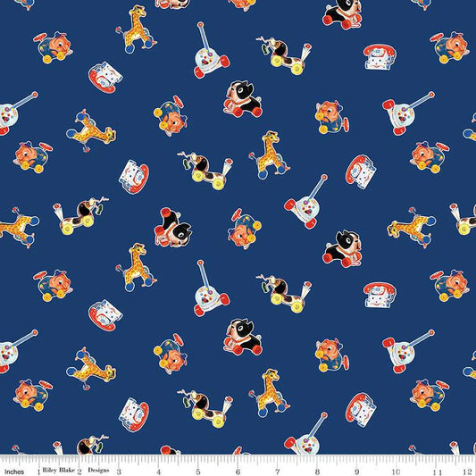Pop 'n Play | Caricature Toss Navy