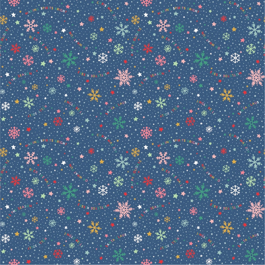 Oh What Fun | Snowflake Fun - Blue