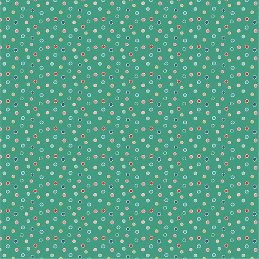 Oh What Fun | Snow Dots - Green