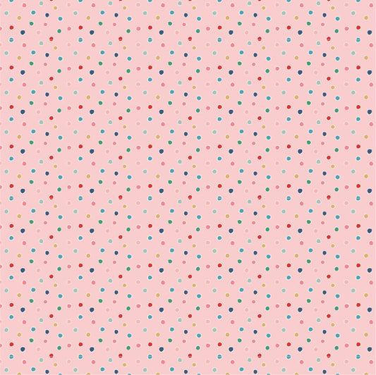 Oh What Fun | Snow Dots - Pink