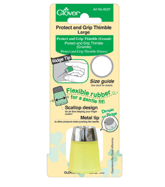 Clover - Protect And Grip Thimble | Various Sizes