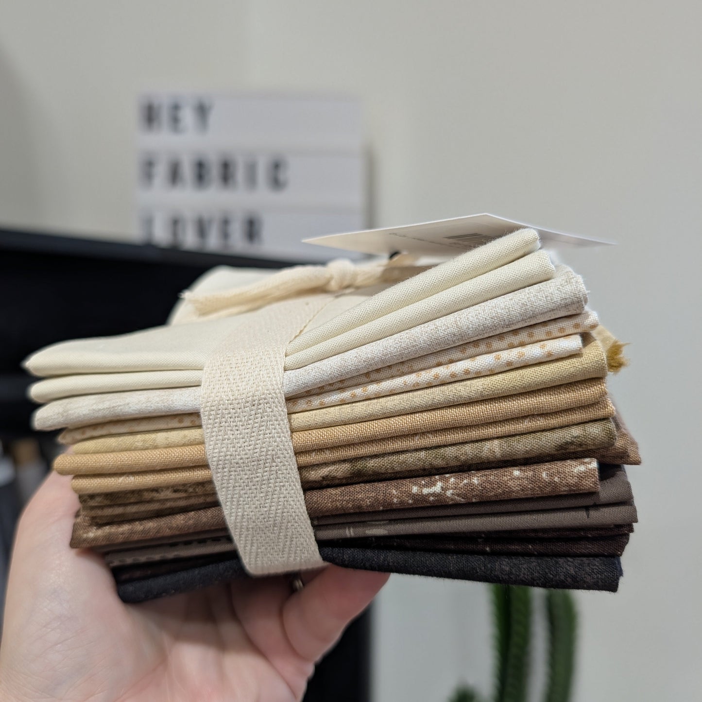 Brown | Curated Colours Fat Quarter Stack | 12 FQ
