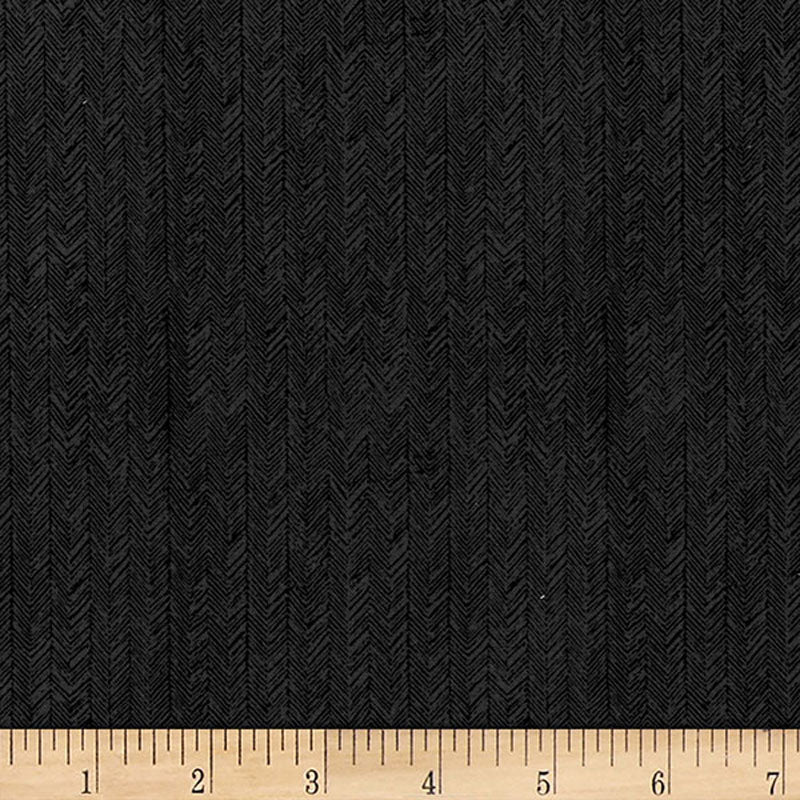 Twenty Four Seven Herringbone | Black
