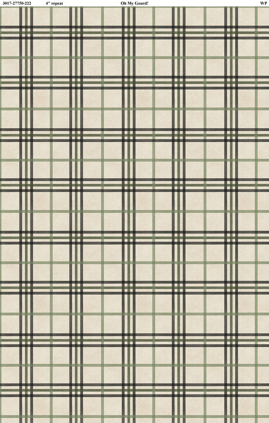 Oh My Gourd | Plaid Cream