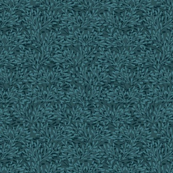 Whimsy | Dark Teal - 108in Wide Back