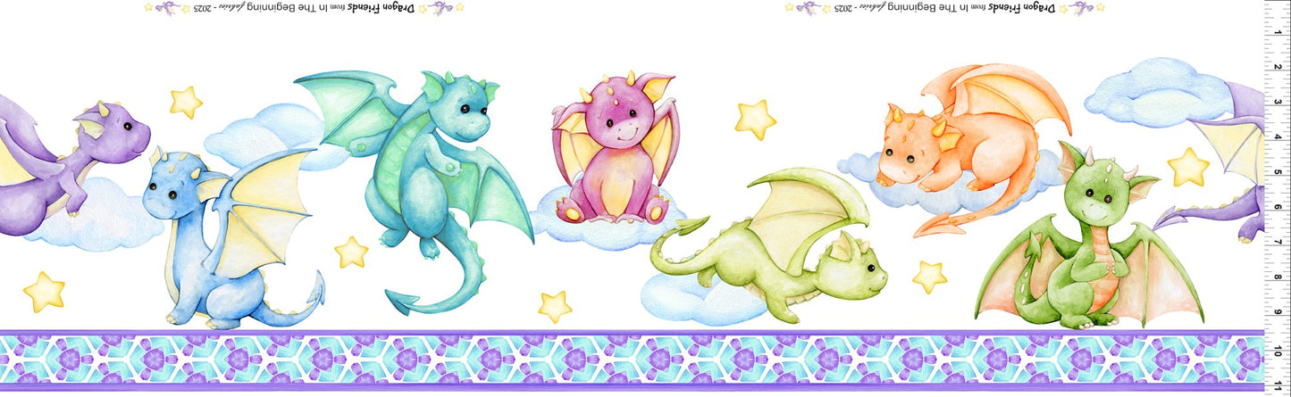 Dragon Friends | Border Print