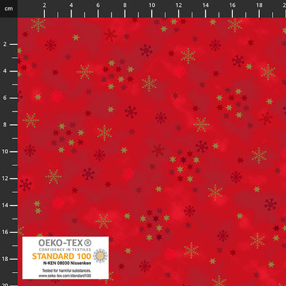 Snowflakes | Red