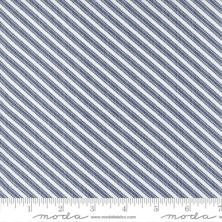 Dwell | Ticking Stripe - Navy