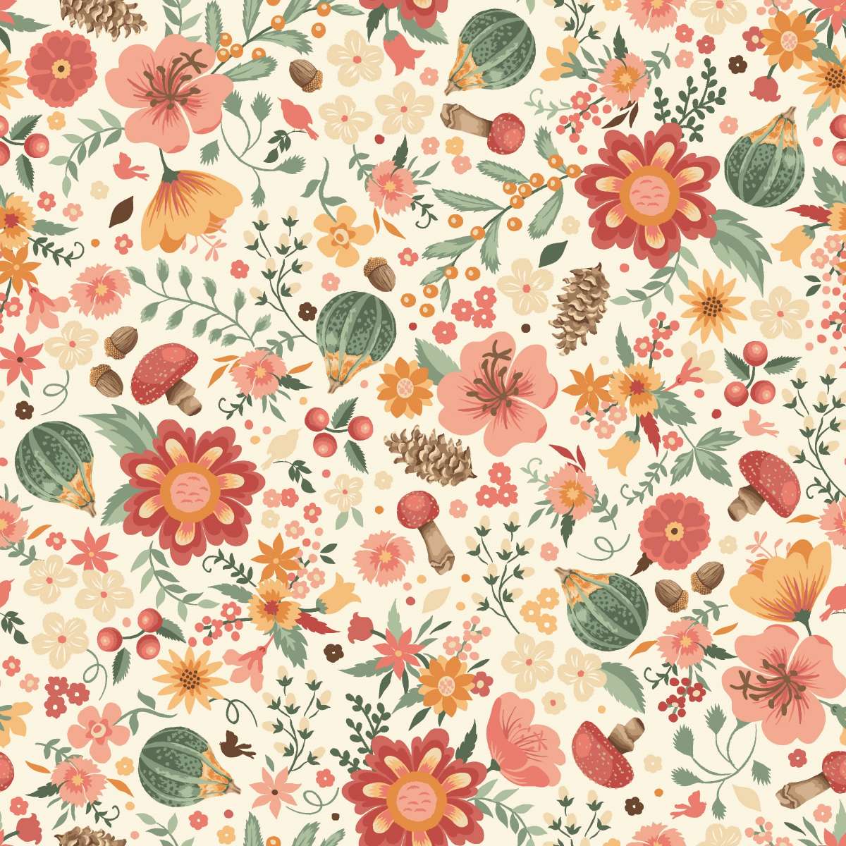Maple and Marigolds Fat Quarter Stack | 8 FQ