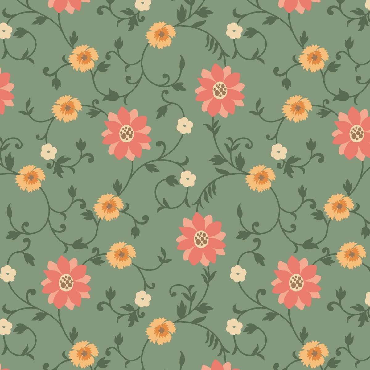 Maple and Marigolds Fat Quarter Stack | 8 FQ