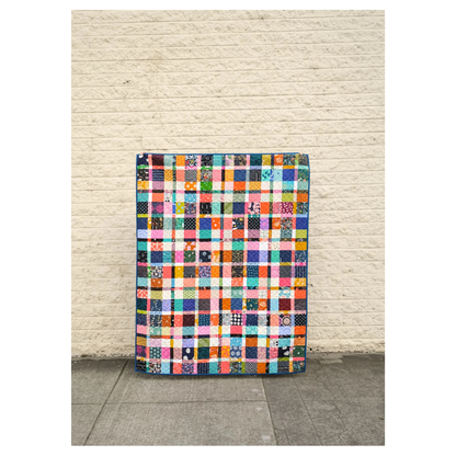 Kitchen Table Quilting | The Mini Plaid-ish Quilt