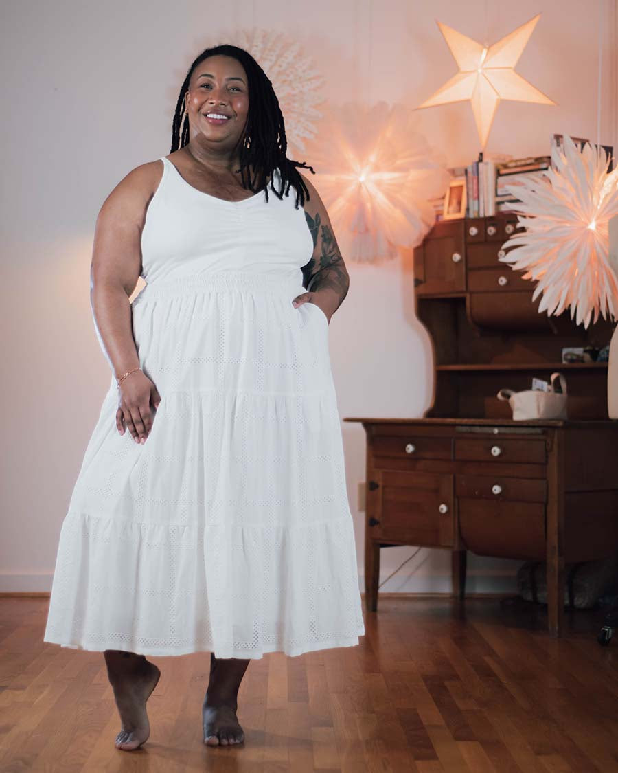 Class | Patchwork Songbird Skirt by Sew Liberated