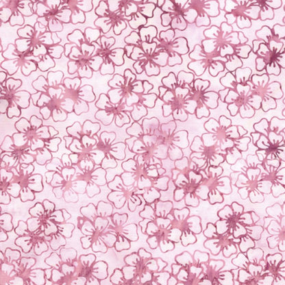 Cherry Blossom Batiks | By the 0.10 Metre