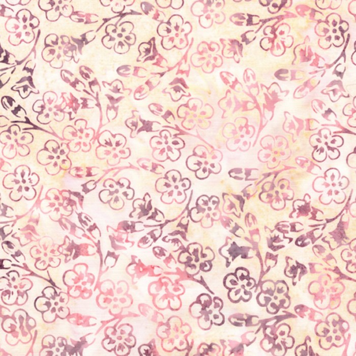 Cherry Blossom Batiks | By the 0.10 Metre