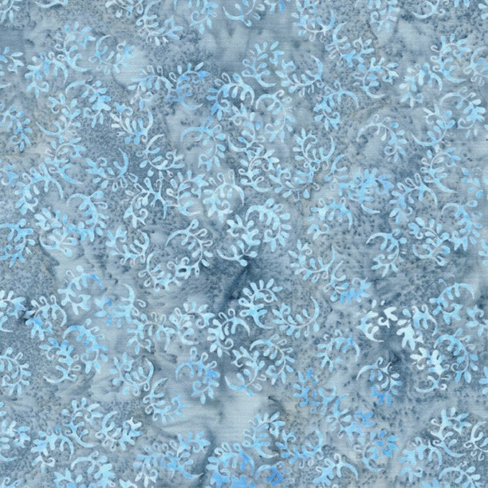 Cherry Blossom Batiks | Vine Swirl - Blue Bluebell *PRE-ORDER