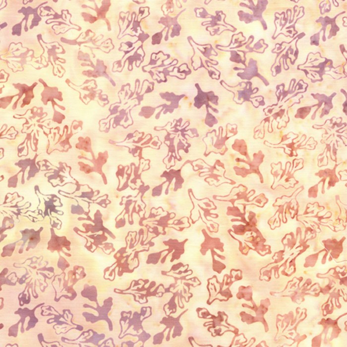 Cherry Blossom Batiks | Leaves and Buds - Neutral Pastry *PRE-ORDER