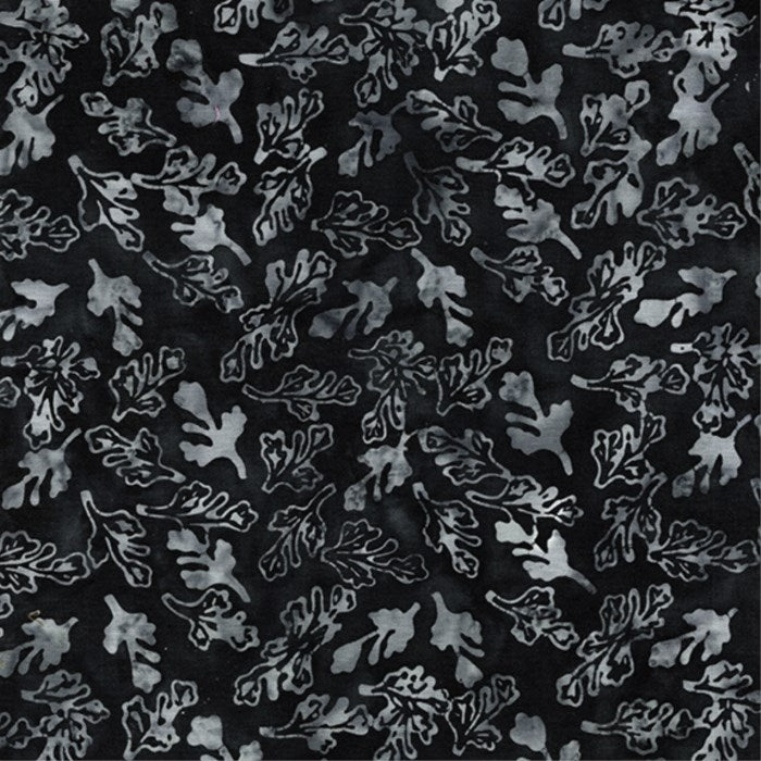 Cherry Blossom Batiks | Leaves and Buds - Black Shadow *PRE-ORDER