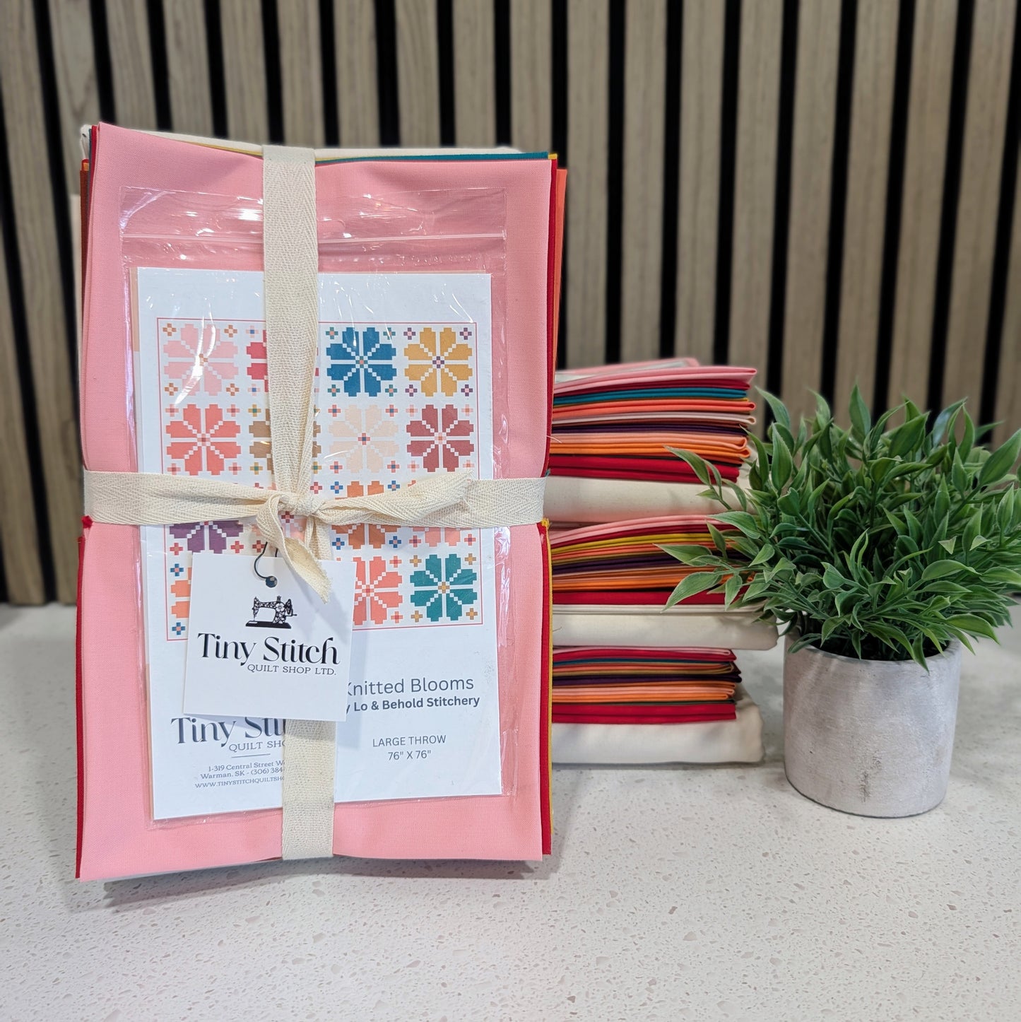 Knitted Blooms | Quilt Kit