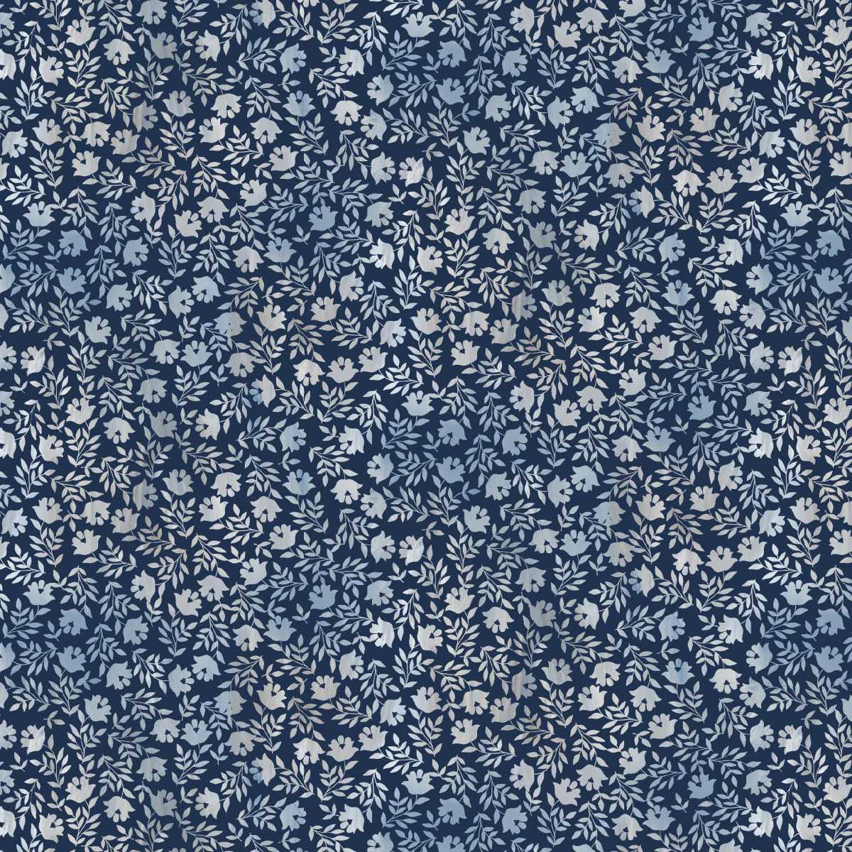 Modern Calico | Indigo