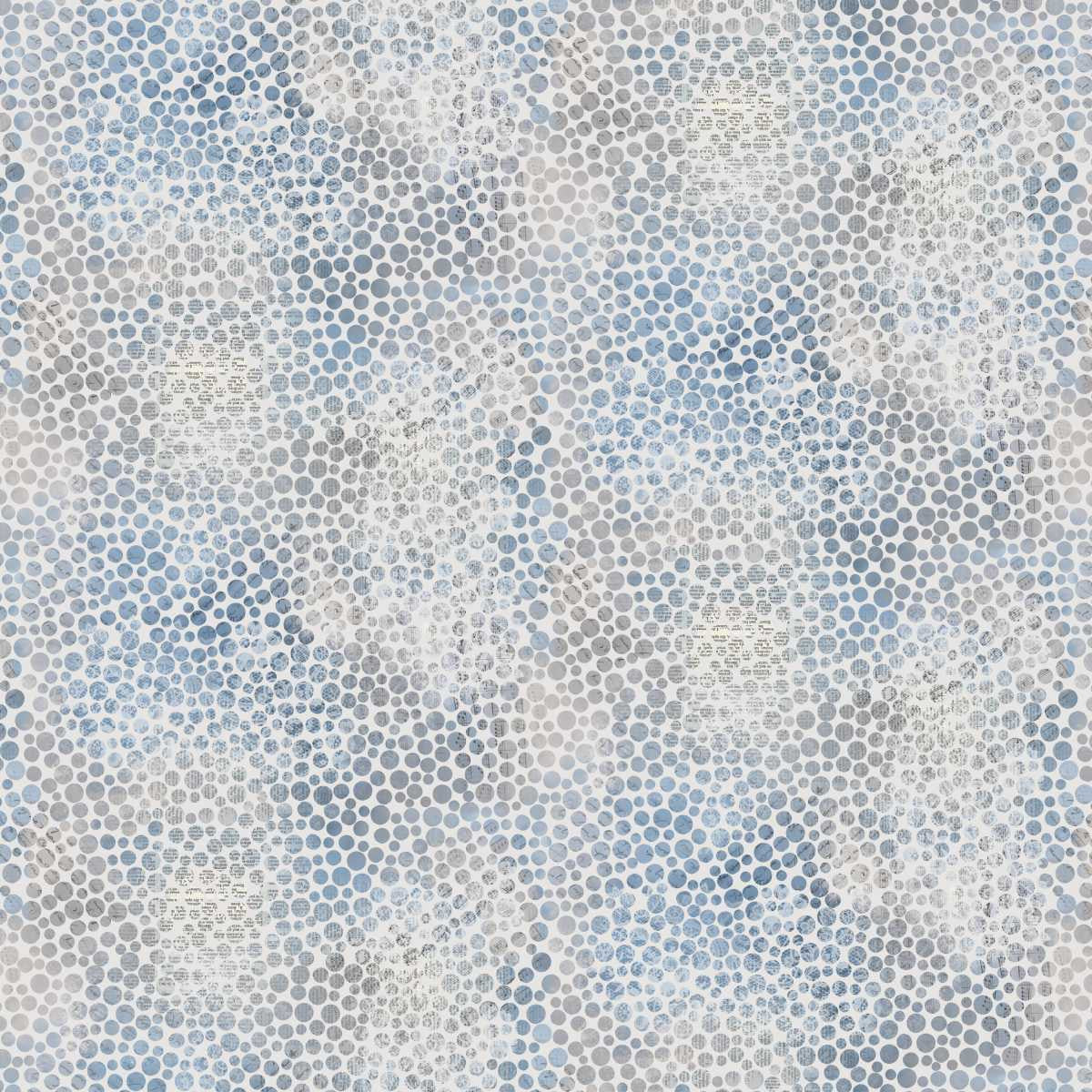 Shaded Dots | Blue Taupe