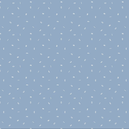 Fossil Folks | Letters Blue