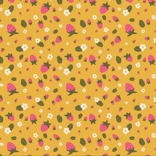 Joyful June | Strawberries Ochre