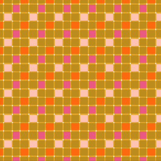 Joyful June | Gingham Ochre