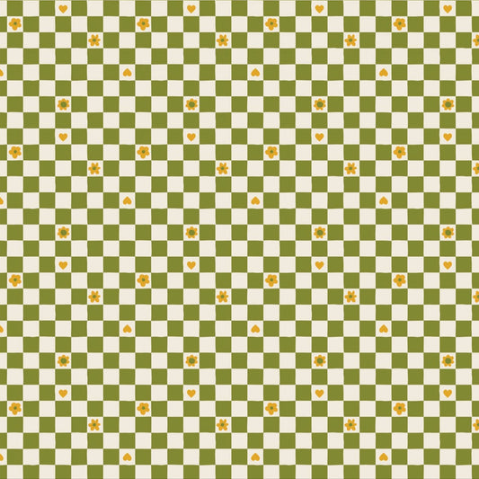 Joyful June | Checks Green